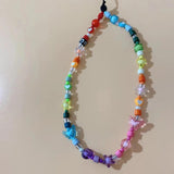 DIY Rainbow Phone Chain for Women