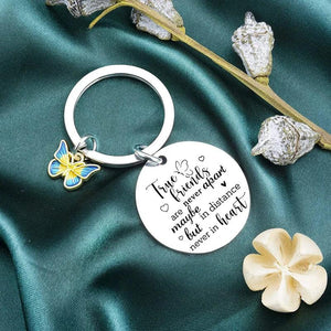 Soul Sisters Long Distance Friendship Keychain