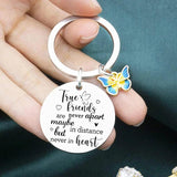 Soul Sisters Long Distance Friendship Keychain