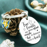 Soul Sisters Long Distance Friendship Keychain