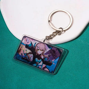 Honkai:Star Rail Acrylic Key Chain - Tingyun FuXuan Yanqing JingYuan