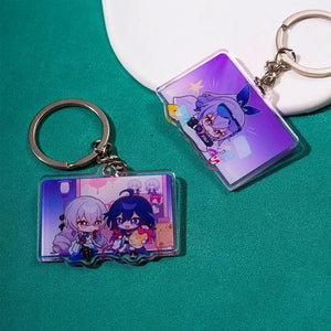 Honkai:Star Rail Acrylic Key Chain - Tingyun FuXuan Yanqing JingYuan