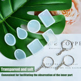 20 Pcs Silicone Resin Earring Jewelry Casting Molds For DIY Jewelry Making