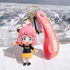 Spy X Family Anya Loid Forger 3D Keyrings Twilight Cosplay Props Key Chain