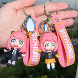 Spy X Family Anya Loid Forger 3D Keyrings Twilight Cosplay Props Key Chain