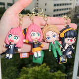 Spy X Family Anya Loid Forger 3D Keyrings Twilight Cosplay Props Key Chain