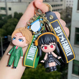 Spy X Family Anya Loid Forger 3D Keyrings Twilight Cosplay Props Key Chain