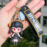 Spy X Family Anya Loid Forger 3D Keyrings Twilight Cosplay Props Key Chain
