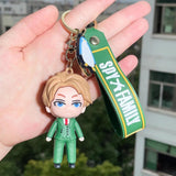 Spy X Family Anya Loid Forger 3D Keyrings Twilight Cosplay Props Key Chain