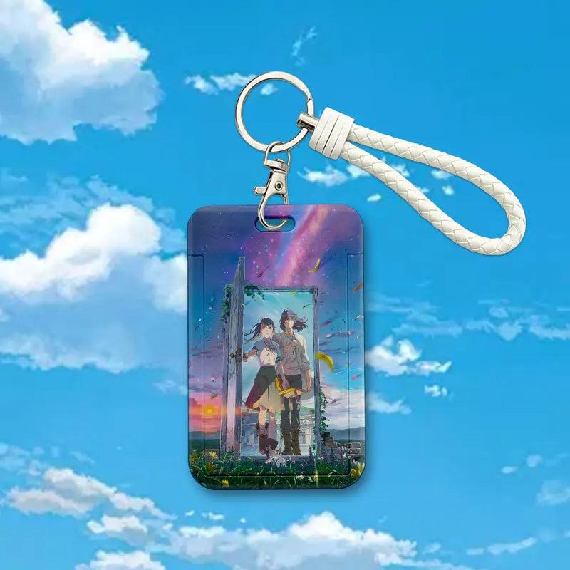 Suzume No Tojimari KeyChain Munakata S?ta Men Key Chain Print Key Ring Car