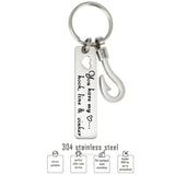 Heart Hook Line Sinker Keychains, Fishing Lure Hook Couple Jewelry
