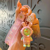 Spaceman Rabbit Sunset Lamp Keychain Projector