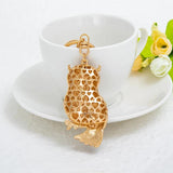 Owl Shape Keychain Bag Pendant Memorial Gift