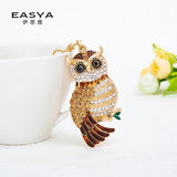 Owl Shape Keychain Bag Pendant Memorial Gift