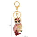 Owl Shape Keychain Bag Pendant Memorial Gift