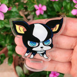 Chainsaw Man Anime Stand Plate Keychain Cosplay Pochita Power Makima Figure