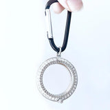 Crystal Air Tag Case Keychain Airtag Holder Anti Lost Wallet Cover Rhinestone