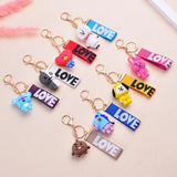Cute Cartoon Key Chain Handbag Accessory