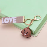 Cute Cartoon Key Chain Handbag Accessory