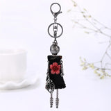 Flower Keychain Baby Car Pendant Girls Bag Charm Christmas Gift