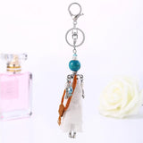 Flower Keychain Baby Car Pendant Girls Bag Charm Christmas Gift