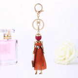 Flower Keychain Baby Car Pendant Girls Bag Charm Christmas Gift