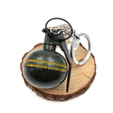 PUBG Fragment Stun Glare Gasoline Barrel Weapon Model Fuel Bucket Keychain