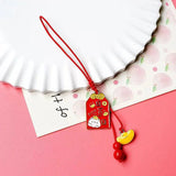 Good Luck Persimmon Ruyi Phone Pendant Bag Hanging Key Chain