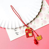 Good Luck Persimmon Ruyi Phone Pendant Bag Hanging Key Chain