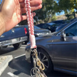 Macrame Keychain Bridal Shower Favors for Bridesmaid #KEY013