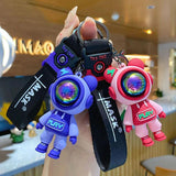 Lightning Bear Keychain Astronaut Play Bear Doll Keyring Bag Pendant