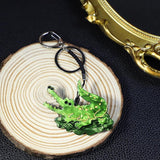 Crocodile Arcylic Animal Keychain Key Ring for Women Handbag