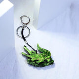 Crocodile Arcylic Animal Keychain Key Ring for Women Handbag