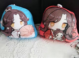 2pcs TGCF Plush Dolls Keychain Anime HOB Hua Cheng Xie Lian Cosplay Bag Pendant