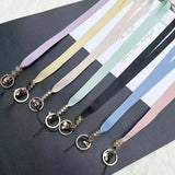 Hand-Woven Neck Rope Love Pendant Key Sling