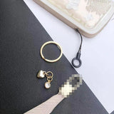 Hand-Woven Neck Rope Love Pendant Key Sling