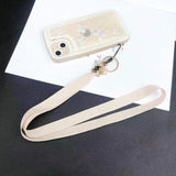 Hand-Woven Neck Rope Love Pendant Key Sling