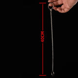 Long Stainless Steel Key Chains with Big Ring Key Ring for Unisex