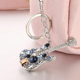 Guitar Pendant Keychain Bag Charm