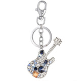 Guitar Pendant Keychain Bag Charm