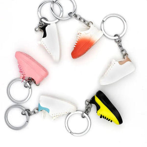 Small Shoes Key Chain 3D Sneakers Car Key Pendant Toy Jewelry