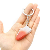 Small Shoes Key Chain 3D Sneakers Car Key Pendant Toy Jewelry