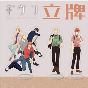Given Stand Yaoi Acrylic Figure Satou Mafuyu Uenoyama Ritsuka Haruki Plate