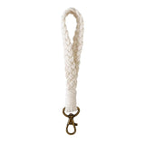 Hand-woven Cotton Rope Keychain Ornament for Women Men