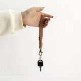 Hand-woven Cotton Rope Keychain Ornament for Women Men