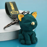 Nordic Kitten Keychain Doll Couple Car Key Chain Pendant