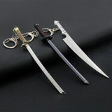 Bleach Ichigo Sword Keychain Tensa Zanpakuto Weapon Pendant Key Chain