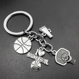 Sports Player Keychains for Men Party Gift 7430