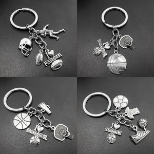 Sports Player Keychains for Men Party Gift 7430