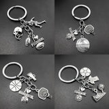 Sports Player Keychains for Men Party Gift 7430